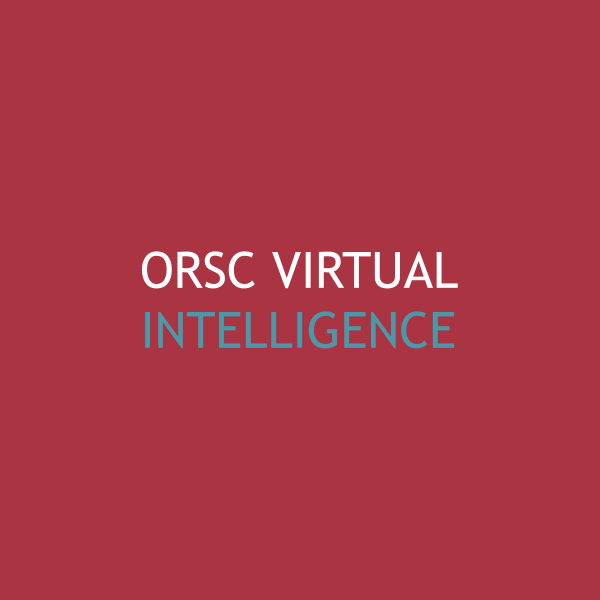 CRRUK | ORSC Module 2: Virtual Intelligence: A Roadmap for Change